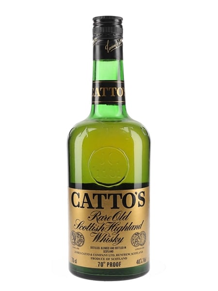 Catto's Bottled 1970s-1980s 75cl / 40%