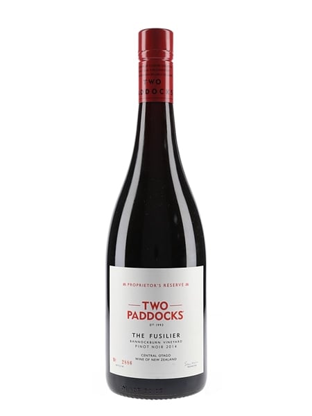 Two Paddocks The Fusilier Proprietor's Reserve Pinot Noir 2014 Bannockburn Vineyard 75cl / 13.5%