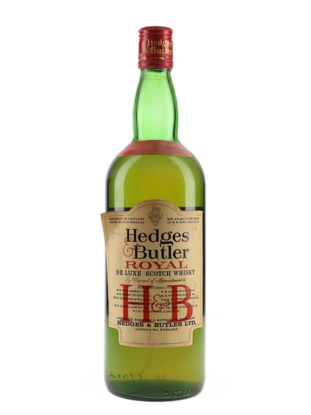 Hedges & Butler Royal De Luxe Bottled 1980s 100cl / 40%