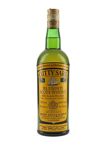 Cutty Sark Bottled 1970s 75.7cl / 40%