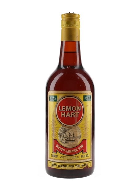 Lemon Hart Golden Jamaica Rum Bottled 1970s 75.7cl / 40%