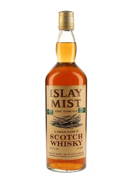 Islay Mist 8 Year Old Bottled 1970s - D Johnston & Co (Laphroaig) 75.7cl / 40%