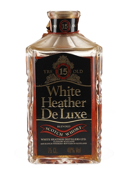 White Heather De Luxe 15 Year Old Bottled 1980s 75cl / 40%