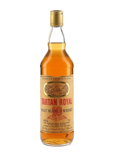 Tartan Royal 10 Year Old Bottled 1980s 75cl / 40%