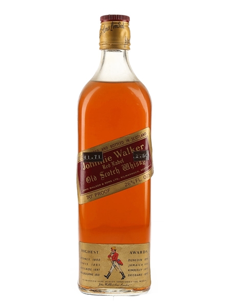 Johnnie Walker Red Label Bottled 1970s 75.7cl / 40%