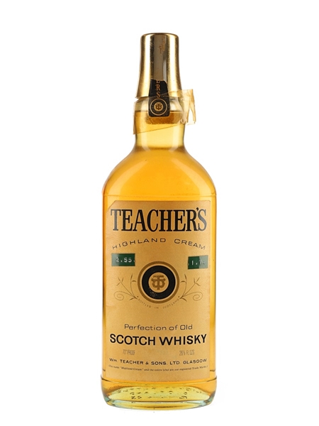 Teacher's Highland Cream Bottled 1970s 75.7cl / 40%