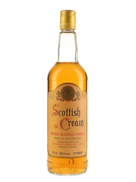 Scottish Cream Bottled 1960s - Kinloch Distillery Co. 75.7cl / 40%