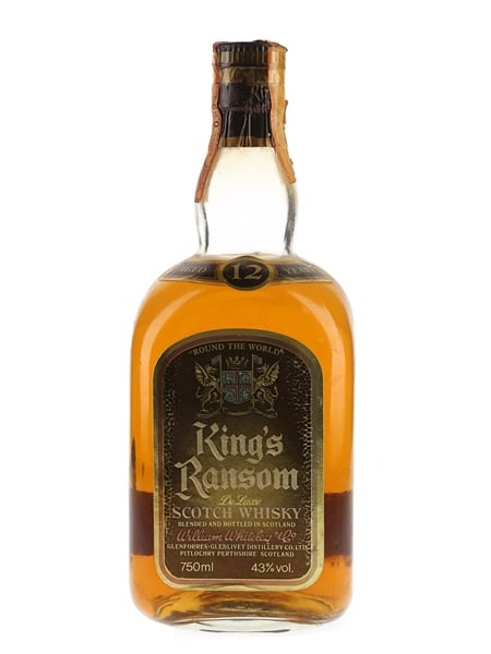 King's Ransom 12 Year Old Round The World Bottled 1970s - Strega Alberti 75cl / 43%