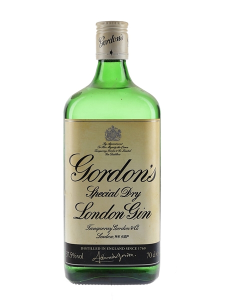 Gordon's Special Dry London Gin Bottled 1990s 70cl / 37.5%