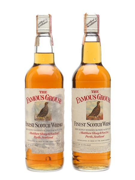 Famous Grouse Bottled 1970s 2 x 75cl / 43%