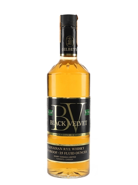 Black Velvet Canadian Rye Whisky 1967  71cl  / 40%