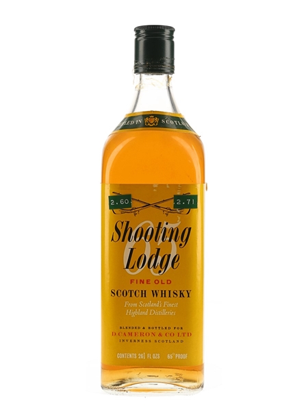 Shooting Lodge Bottled 1970s 75.7cl / 37.1%