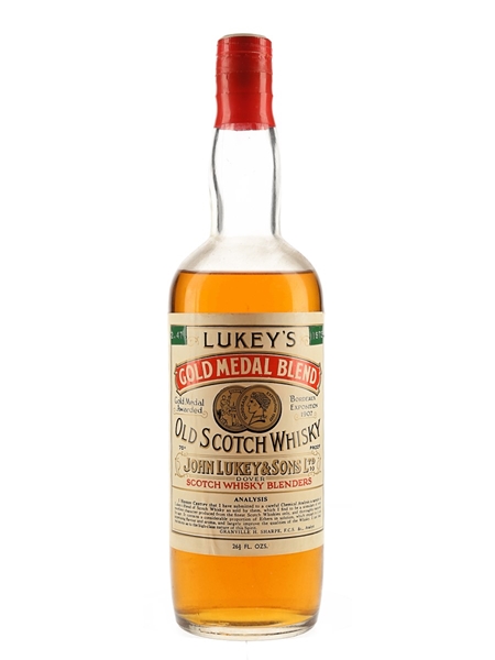 Lukey's Gold Medal Blend Bottled 1970s 75.7cl / 40%