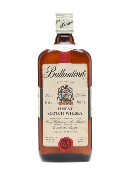 Ballantine's Finest Bottled 1990s 70cl / 40%