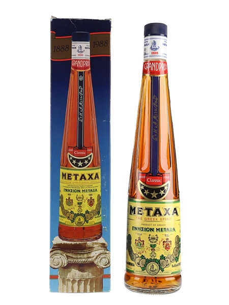 Metaxa 5 Star Bottled 1988 - Golden Centenary 70cl / 38%