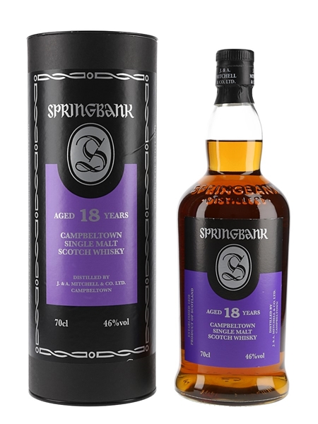 Springbank 18 Year Old Bottled 2021 70cl / 46%