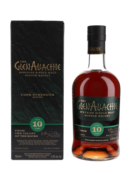 Glenallachie 10 Year Old Cask Strength Batch 6 Bottled 2021 70cl / 57.8%