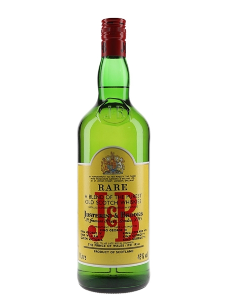 J & B Rare Bottled 1990s - Duty Free 100cl / 43%