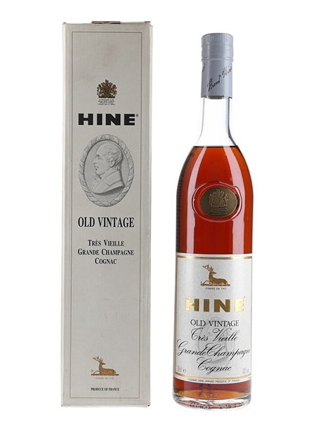 Hine Old Vintage Tres Vieille Cognac Bottled 1990s 70cl / 40%