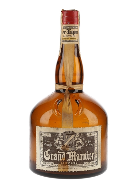 Grand Marnier Cordon Jaune Liqueur Bottled 1970s-1980s - Spain 75cl / 40%