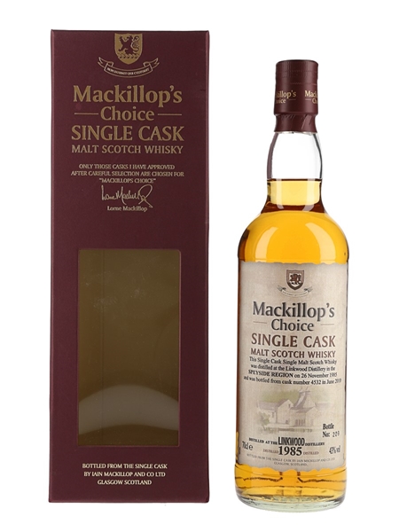 Linkwood 1985 Mackillop's Choice Bottled 2010 70cl / 43%