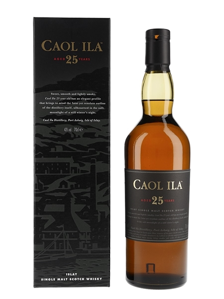 Caol Ila 25 Year Old  70cl / 43%