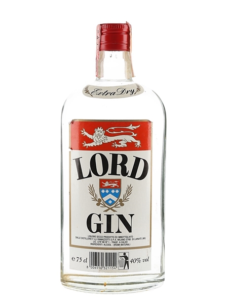 Lord Gin Bottled 1980s - Ramazzotti 75cl / 40%