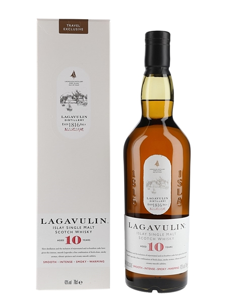 Lagavulin 10 Year Old Travel Exclusive 70cl / 43%