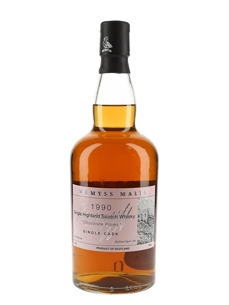 Wemyss Chocolate Plums 1990 Bottled 2009 - Wemyss Malts 70cl / 46%