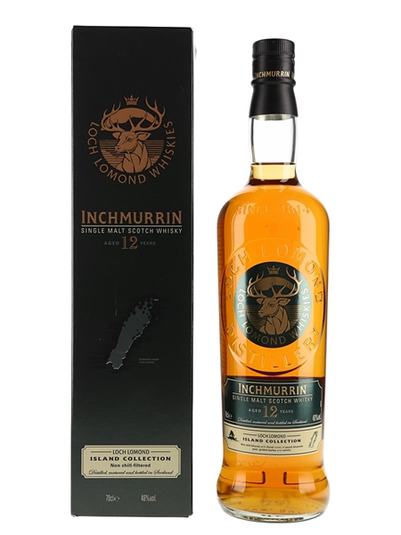 Inchmurrin 12 Year Old Loch Lomond - Island Collection 70cl / 46%