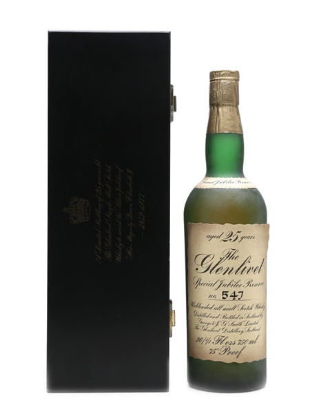 Glenlivet 25 Year Old Silver Jubilee 1977 75cl / 43%