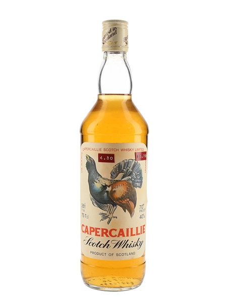 Capercaillie Scotch Whisky Bottled 1970s 75.7cl / 40%