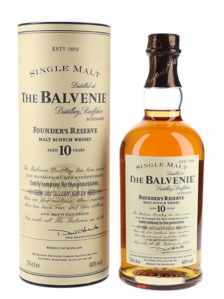 Balvenie 10 Year Old Founder's Reserve Bottled 2000s 70cl / 40%