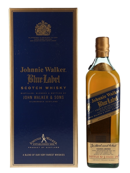 Johnnie Walker Blue Label Bottled 1990s 70cl / 40%