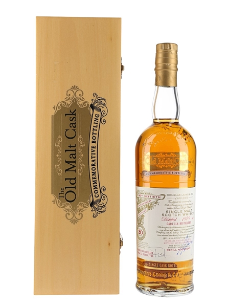 Caol Ila 1979 30 Year Old The Old Malt Cask Bottled 2009 - Douglas Laing 60th Anniversary 70cl / 57.4%