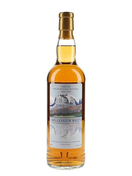 Ben Nevis 1999 21 Year Old Millennium Malt Cask 906 Private Cask Bottling 70cl / 52.3%