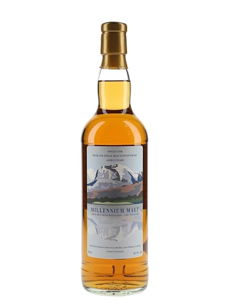 Ben Nevis 1999 21 Year Old Millennium Malt Cask 906 Private Cask Bottling 70cl / 52.3%