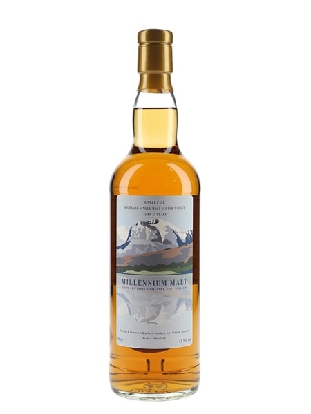 Ben Nevis 1999 21 Year Old Millennium Malt Cask 906 Private Cask Bottling 70cl / 52.3%