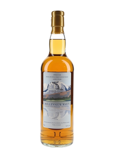 Ben Nevis 1999 21 Year Old Millennium Malt Cask 906 Private Cask Bottling 70cl / 52.3%