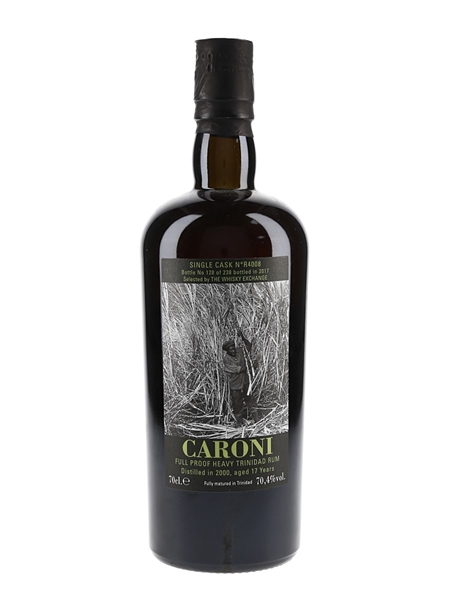 Caroni 2000 17 Year Old Full Proof Heavy Trinidad Rum Bottled 2017 - The Whisky Exchange 70cl / 70.4%