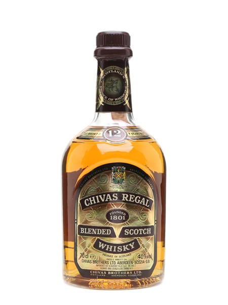 Chivas Regal 12 Year Old Old Presentation 70cl / 40% - Seagram Italia