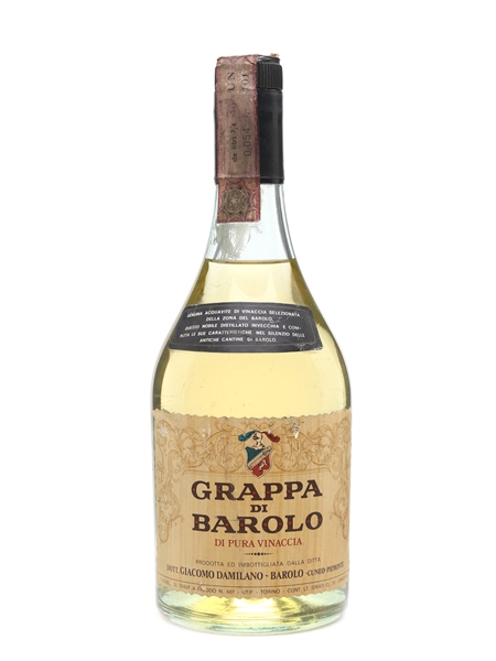 Giacomo Damilano Grappa Di Barolo Bottled 1970s 75cl / 45%