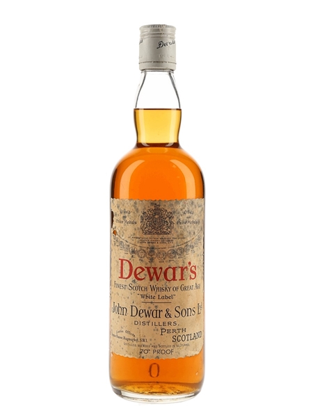 Dewar's White Label Bottled 1960s 70cl / 40%