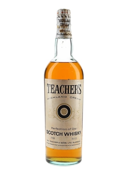 Teacher's Highland Cream Bottled 1950s-1960s 75.7cl / 40%