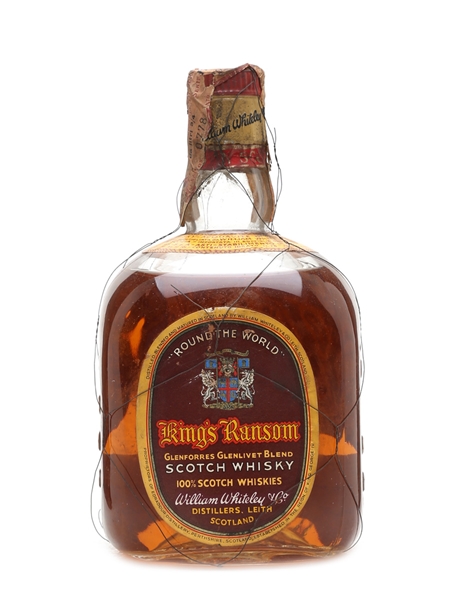 King's Ransom Round The World Blend Bottled 1960s - William Whiteley & Co. 75cl / 40%