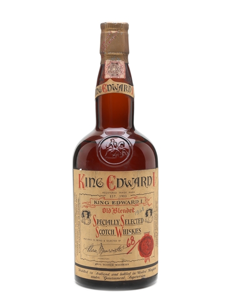 King Edward I Bottled 1960s - Clan Munro Whisky 75cl / 43%