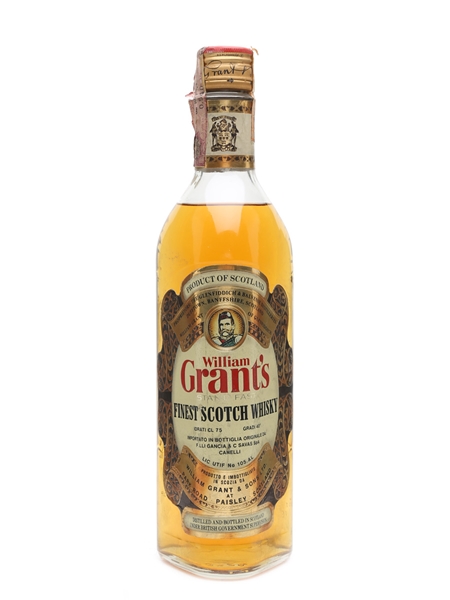 Grant's Standfast Bottled 1970s - Gancia 75cl / 40%