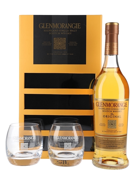 Glenmorangie 10 Year Old Gift Set with Tumblers 70cl / 40%