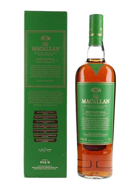 Macallan Edition No.4  75cl / 48.4%