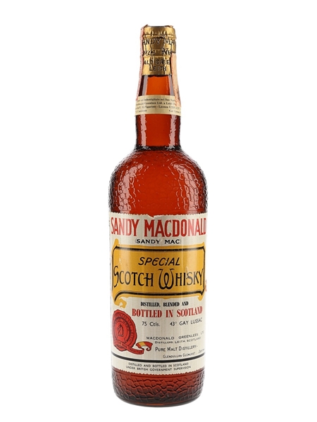 Sandy MacDonald Special Spring Cap Bottled 1960s - Paparone 75cl / 43%